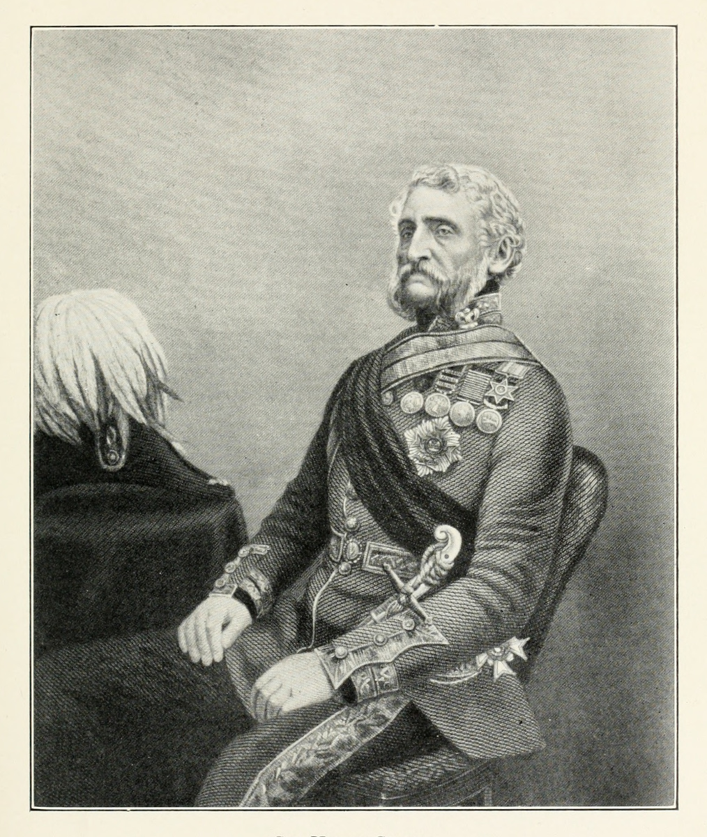 Portrait of Sir Harry Smith. Illustration from Geo. E. Cory, The Rise of South Africa: A History of the Origin of South African Colonisation and its Development Towards the East from the Earliest Times to 1857, 6 vols (London: Longmans, Green and Co., 1930), 5:opposite 98. Courtesy of the Internet Archive (https://archive.org/details/riseofsouthafric05coryuoft).