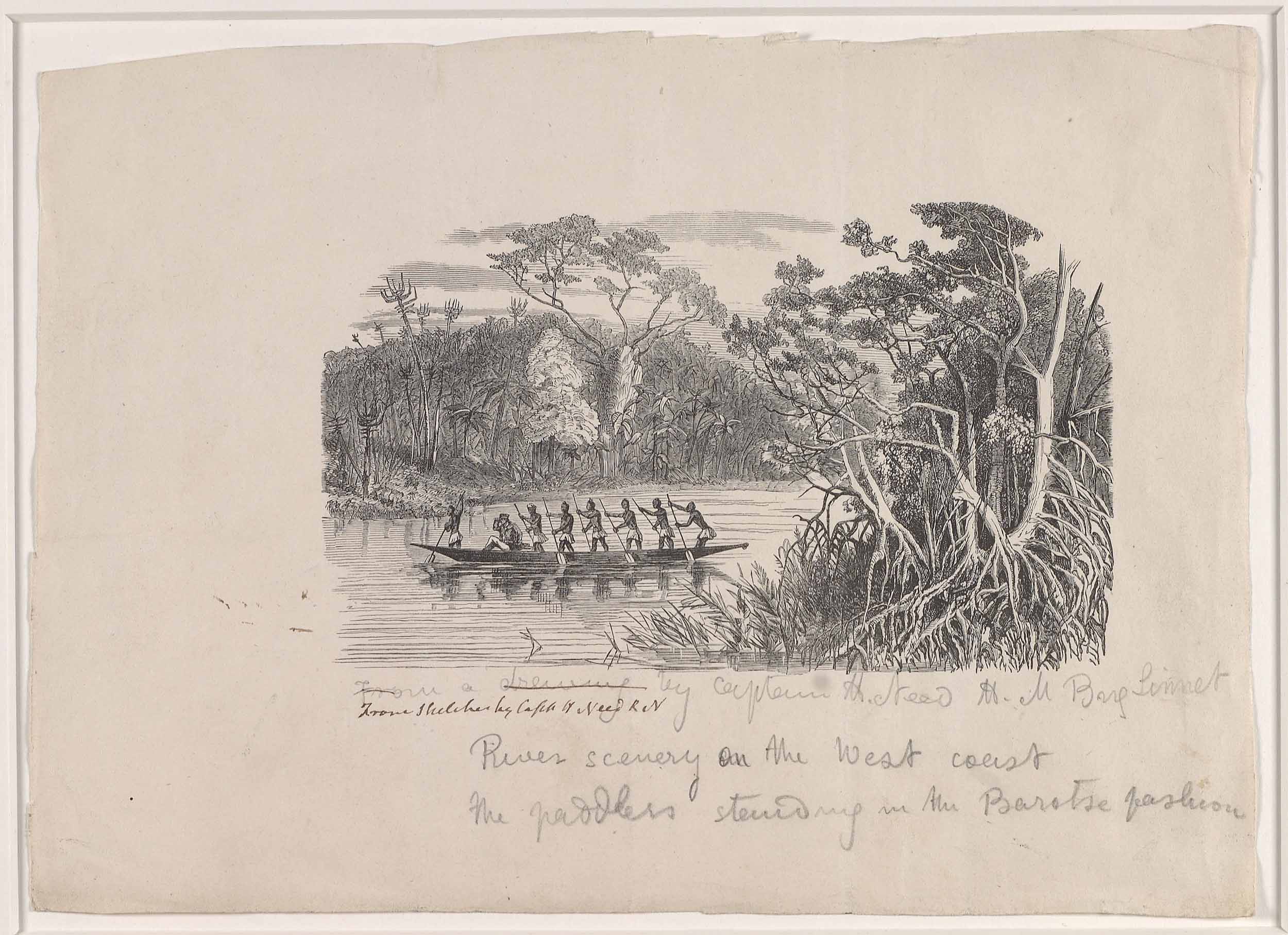 David Livingstone, River scenery on the west coast (Annotated Proof), c.1856-1857. Copyright National Library of Scotland. Creative Commons Share-alike 2.5 UK: Scotland(https://creativecommons.org/licenses/by-nc-sa/2.5/scotland/). David Livingstone, River scenery on the west coast (Annotated Proof), c.1856-1857. Copyright National Library of Scotland. Creative Commons Share-alike 2.5 UK: Scotland(https://creativecommons.org/licenses/by-nc-sa/2.5/scotland/).