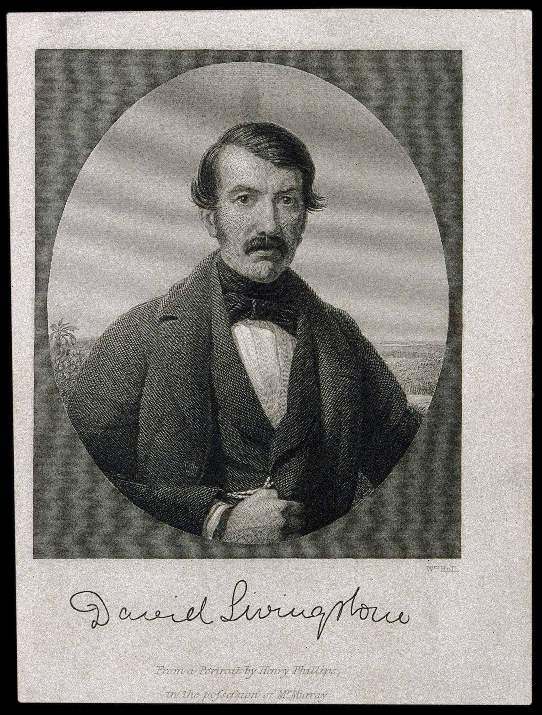Portrait of David Livingstone, Missionary Travels, American Edition, 1876. Copyright Wellcome Library, London. Creative Commons Attribution 4.0 International (https://creativecommons.org/licenses/by/4.0/).