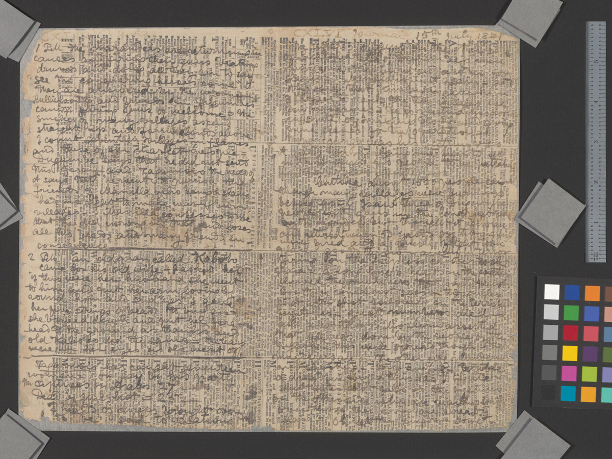 An image of two pages of the 1871 Field Diary (Livingstone 1871f:CXLIX-CXLVI). Copyright David Livingstone Centre, Blantyre. As relevant, copyright Dr. Neil Imray Livingstone Wilson. Creative Commons Attribution-NonCommercial 3.0 Unported (https://creativecommons.org/licenses/by-nc/3.0/). An image of two pages of the 1871 Field Diary (Livingstone 1871f:CXLIX-CXLVI). Copyright David Livingstone Centre, Blantyre. As relevant, copyright Dr. Neil Imray Livingstone Wilson. Creative Commons Attribution-NonCommercial 3.0 Unported (https://creativecommons.org/licenses/by-nc/3.0/).