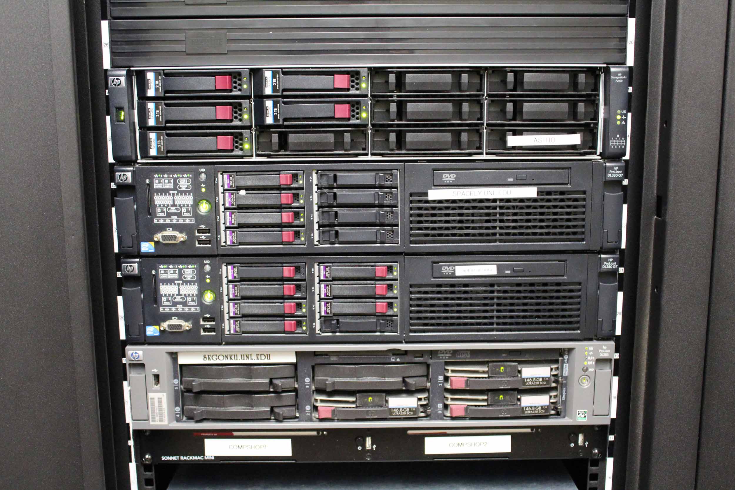 The Spacely server, one of LEAP's unsung heroes. This server (now retired) was the principal site for project team file exchange during the main phase of the project's development. Copyright Livingstone Online. Creative Commons Attribution-NonCommercial 3.0 Unported (https://creativecommons.org/licenses/by-nc/3.0/). The Spacely server, one of LEAP's unsung heroes. This server (now retired) was the principal site for project team file exchange during the main phase of the project's development. Copyright Livingstone Online. Creative Commons Attribution-NonCommercial 3.0 Unported (https://creativecommons.org/licenses/by-nc/3.0/).