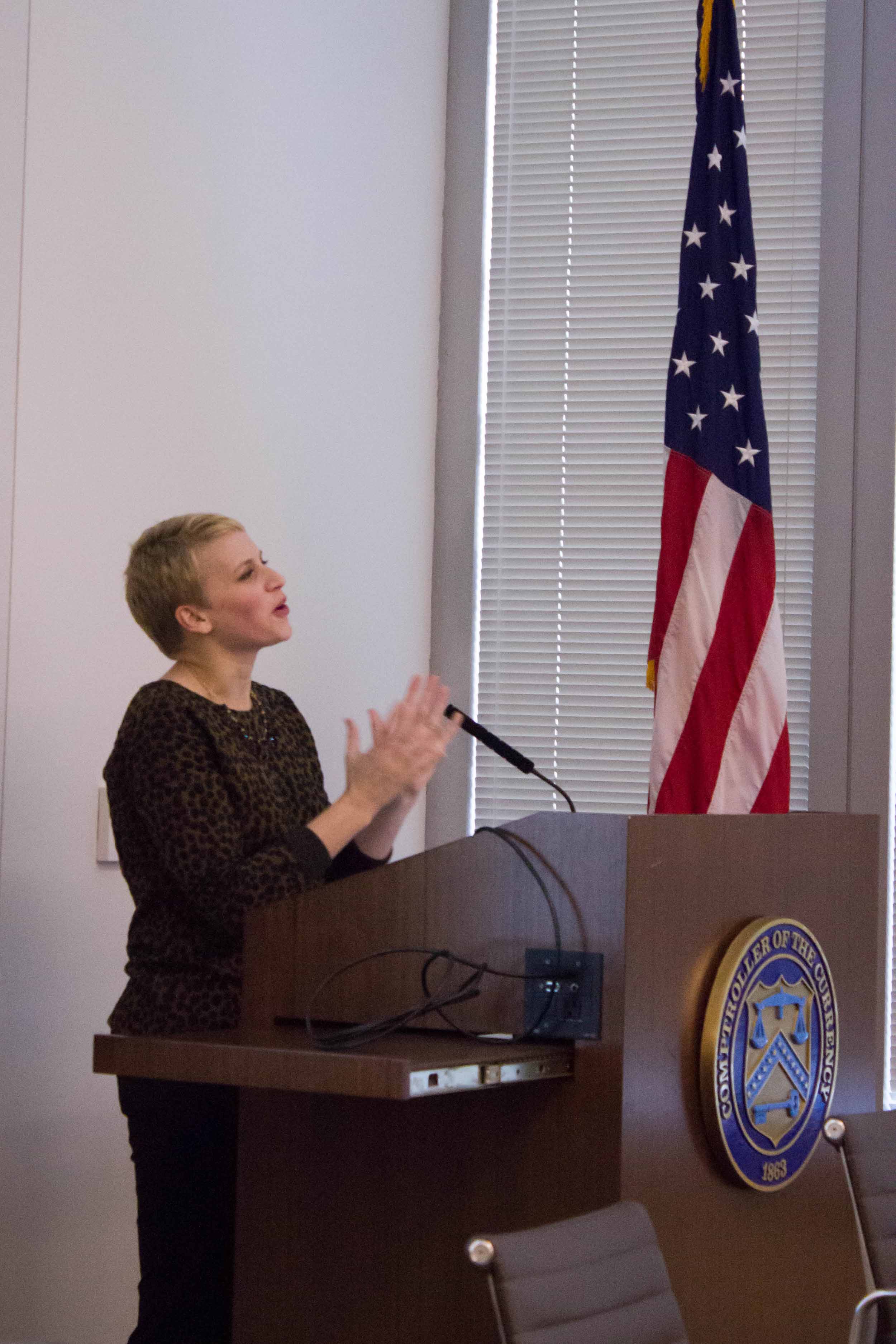 Angela Aliff lectures at the National Endowment for the Humanities, 2014 Copyright Angela Aliff. Creative Commons Attribution-NonCommercial 3.0 Unported (https://creativecommons.org/licenses/by-nc/3.0/).