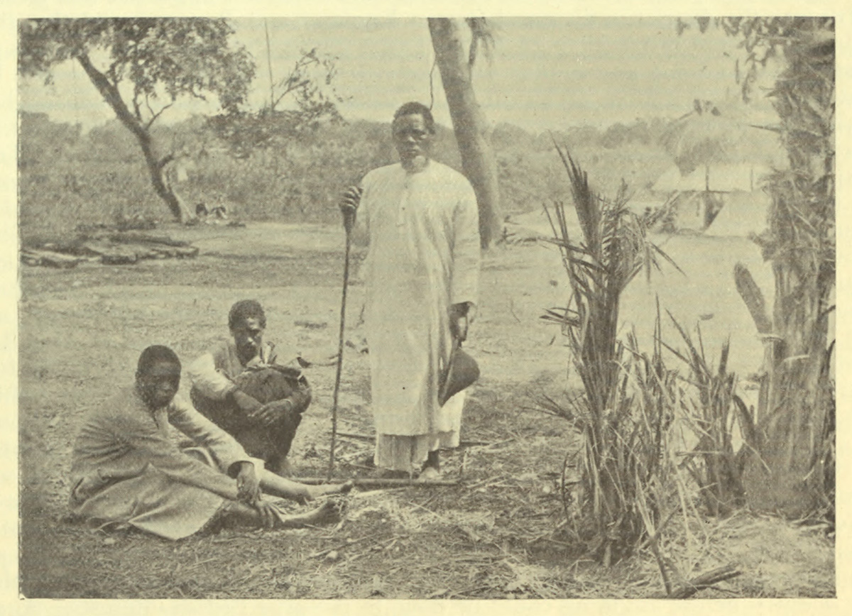 'Masea and Mwitu, Two of Livingstone's Makololo.' Image from  Harry H. Johnston, British Central Africa (London: Methuen & Co, 1897): 87. Courtesy of Internet Archive (https://archive.org/details/in.ernet.dli.2015.73371).